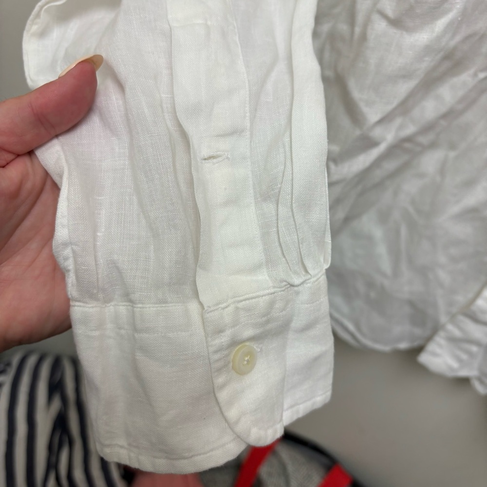 Polo Ralph Lauren Luxury Linen Button Down Shirt - Picture 3 of 11
